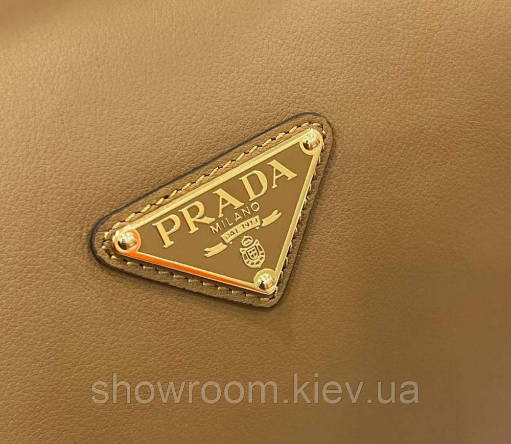 Жіноча брендова шкіряна сумочка Pr0822 коричнева Київ - фото 7
