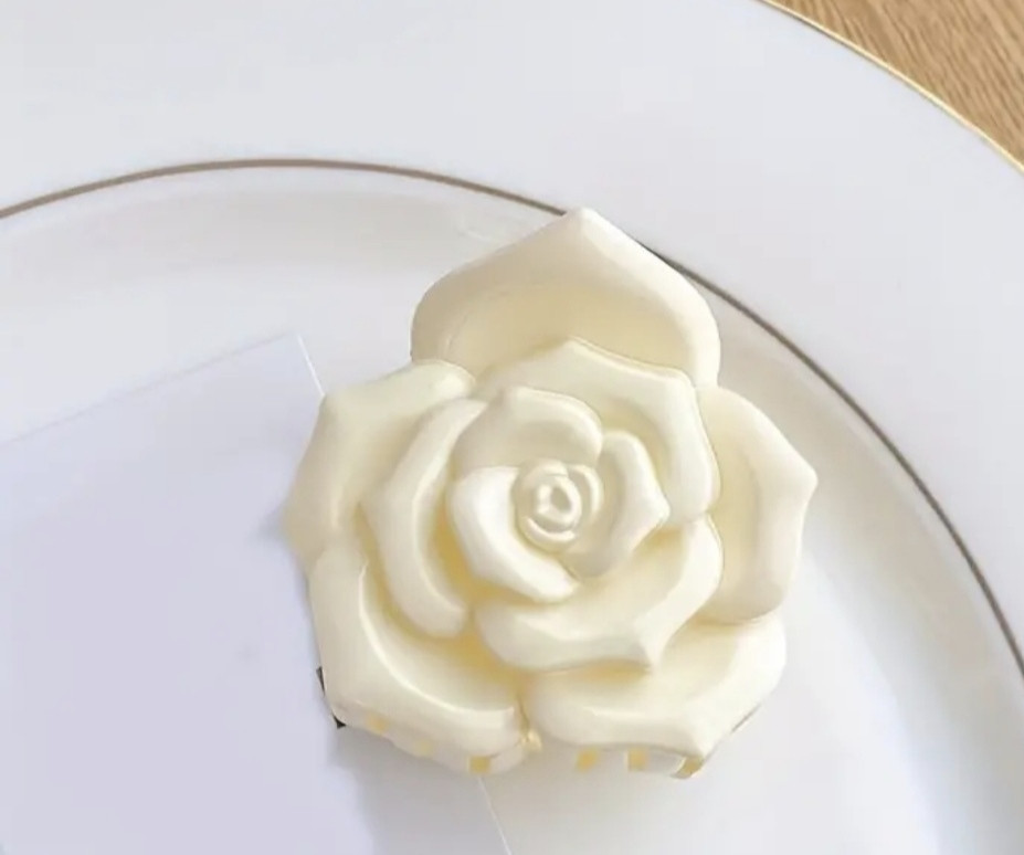 Заколка-крабік Троянда Сміла - фото 1