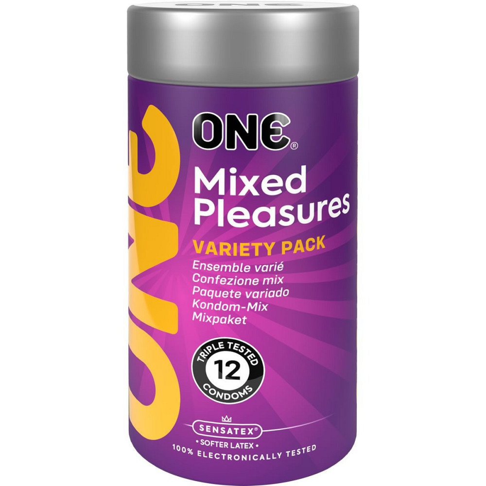 Презервативы ONE Mixed Pleasure, 3 шт Sex Aura Киев - изображение 6