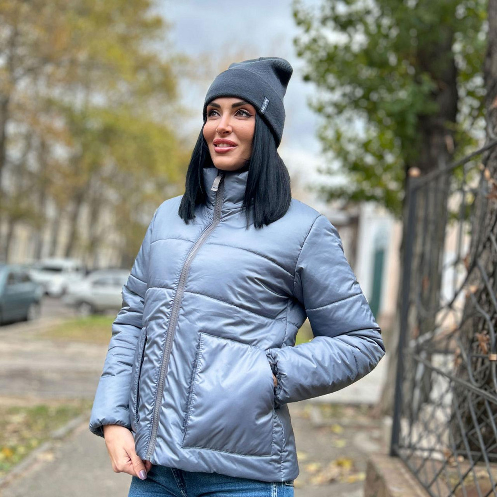 Демисезонная куртка с синтепоном Lake батал Киев - изображение 7