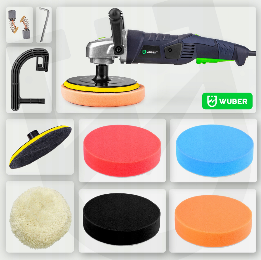 Полировочная машинка Wuber 2400Вт (Польша) Киев - изображение 7