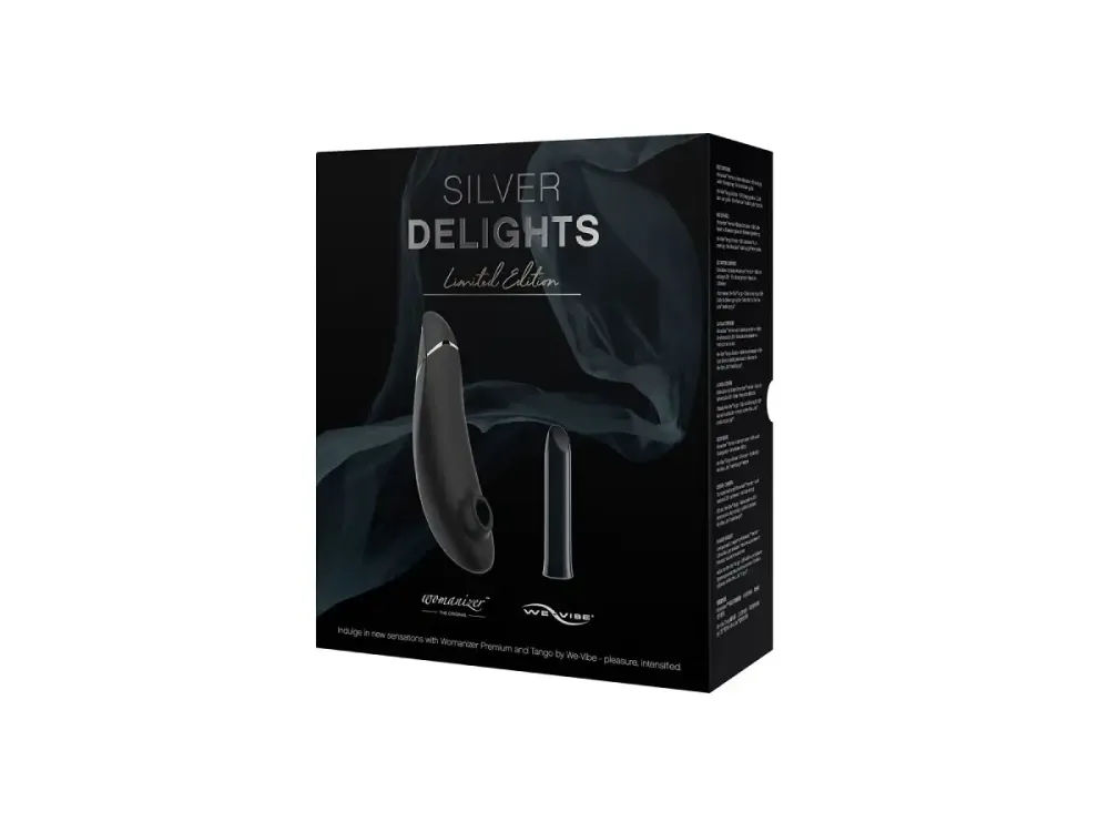 Преміальний подарунковий набір Silver Delights Collection: Womanizer Premium та We-Vibe Tango Львов - изображение 7