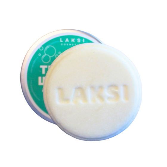 Твердий шампунь для чутливої шкіри голови LAKSI cosmetic 90 г Вінниця