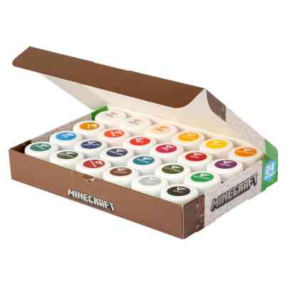 Гуашеві фарби Yes Minecraft 24 кольорів по 20 мл (230409) Вінниця