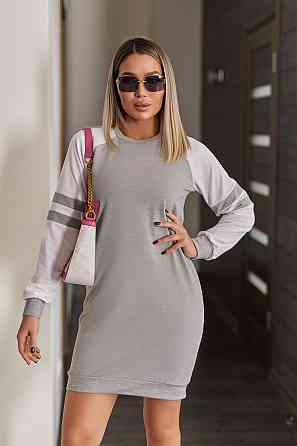 Спортивное платье из двунитки 