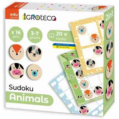Развивающая игрушка Ігротеко Судоку Животные (900705) Винница