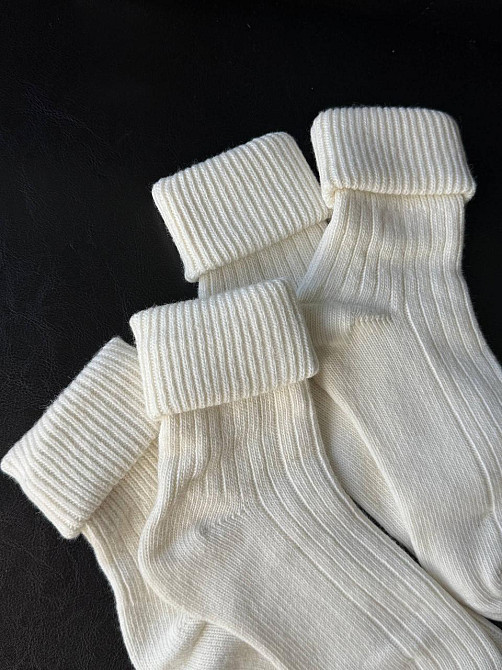 Женские трендовые носки с отворотом 2 пары Одесса - изображение 4