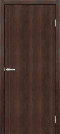 Міжкімнатні двері Оміс Глухе гладке Каштан Європейський 700х2000 мм Київ