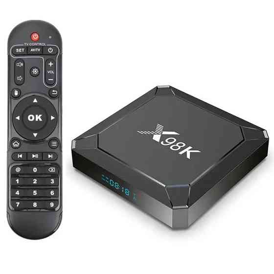 Смарт ТВ приставка X98K 4/32 Гб Smart TV Box Android 13 Андроїд ТВ бокс Київ