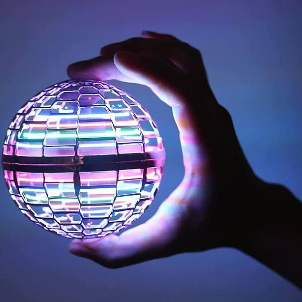 Літаючий шар-спіннер з підсвічуванням FLYING SPINNER,9,5 см,Синій Київ - фото 2