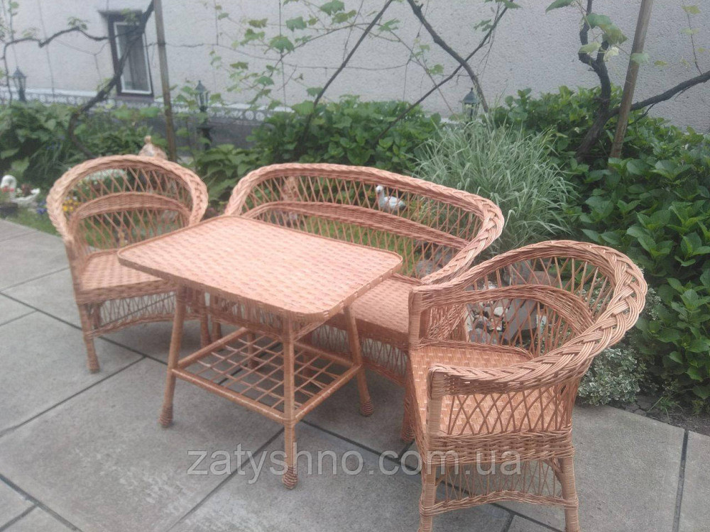 Мебель из лозы садовая Киев - изображение 3