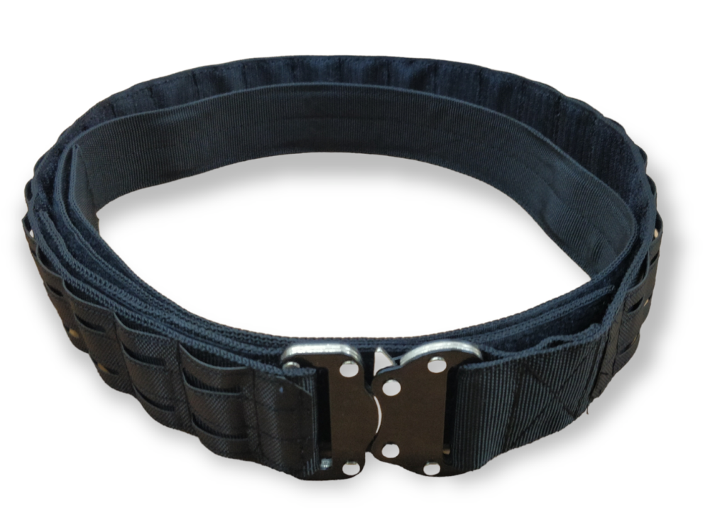 Ремінь Кобра підвійний розвантажувальний Tactical з системою Lazer MOLLI чорний тактичний пояс M-96 Одеса - фото 1