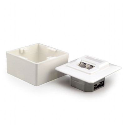 Комп'ютерна розетка RJ45x2 FTP, cat.6 Cablexpert (MWS-2S6-01) Вінниця - фото 3