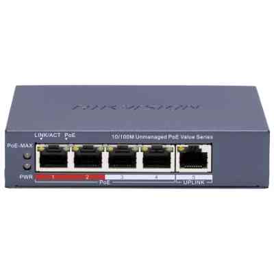 Комутатор мережевий Hikvision DS-3E0105P-E/M(C) Вінниця