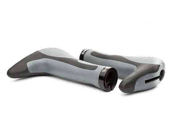 Ручки на руль HornGrip50 эргономичные черные/серые ТМ ONRIDE Киев