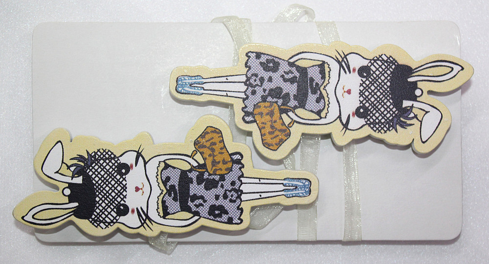 Магніти для штор і гардин (185м) Зайчик набір 2 шт Різнокольоровий (81-096) Київ - фото 5