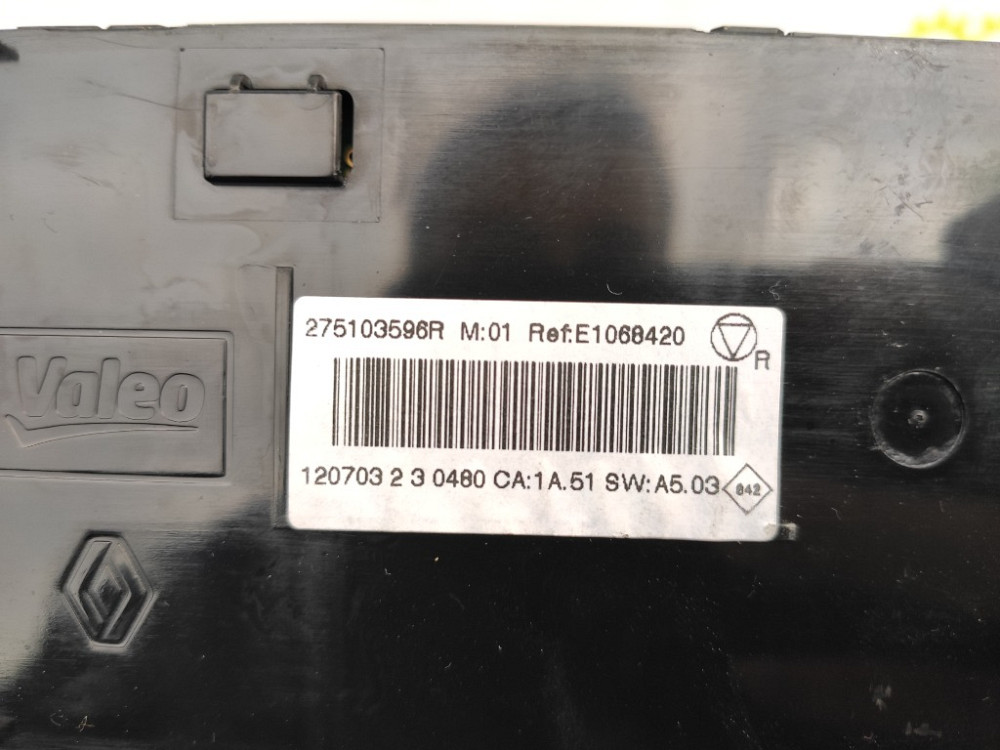 Блок керування клімат контролем Renault Megane III 2008-2015 (275103596R) Ковель - фото 3