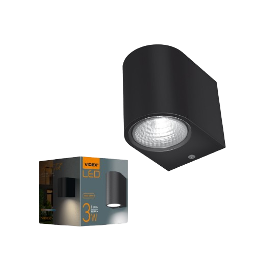 LED Світильник архітектурний VL-AR031-032B 3W 2700K 220-240V IP54 Videx Житомир