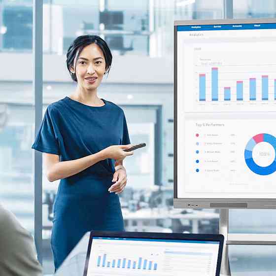 Лазерна указка HOCO GM200 для презентацій, чорна Київ