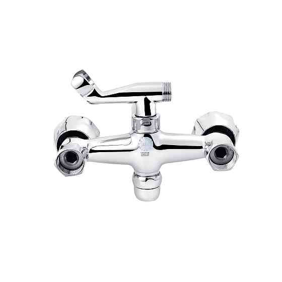 Змішувач для ванни Kroner KRP Hamburg - C070 з душовим гарнітуром, хром Київ