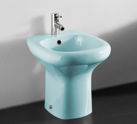 Біде підлогове RAK Ceramics Compact (RAK0001) Блакитний Вінниця - фото 2