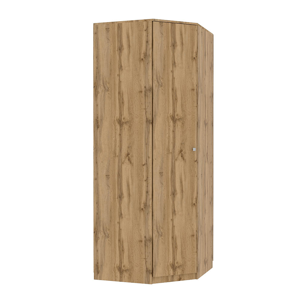 Тумба офисная F-2 угловая, Дуб Аппалачи, 800/800/2100 Львов - изображение 1