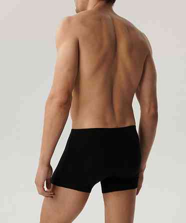 Трусы мужские шорты черные Basic Atlantic 3BMH-007 S Киев