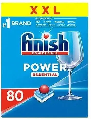 Моющее средство для посудомоечных машин FINISH Power Essential 80 шт Подробнее: https://patik.com.ua Львов - изображение 1