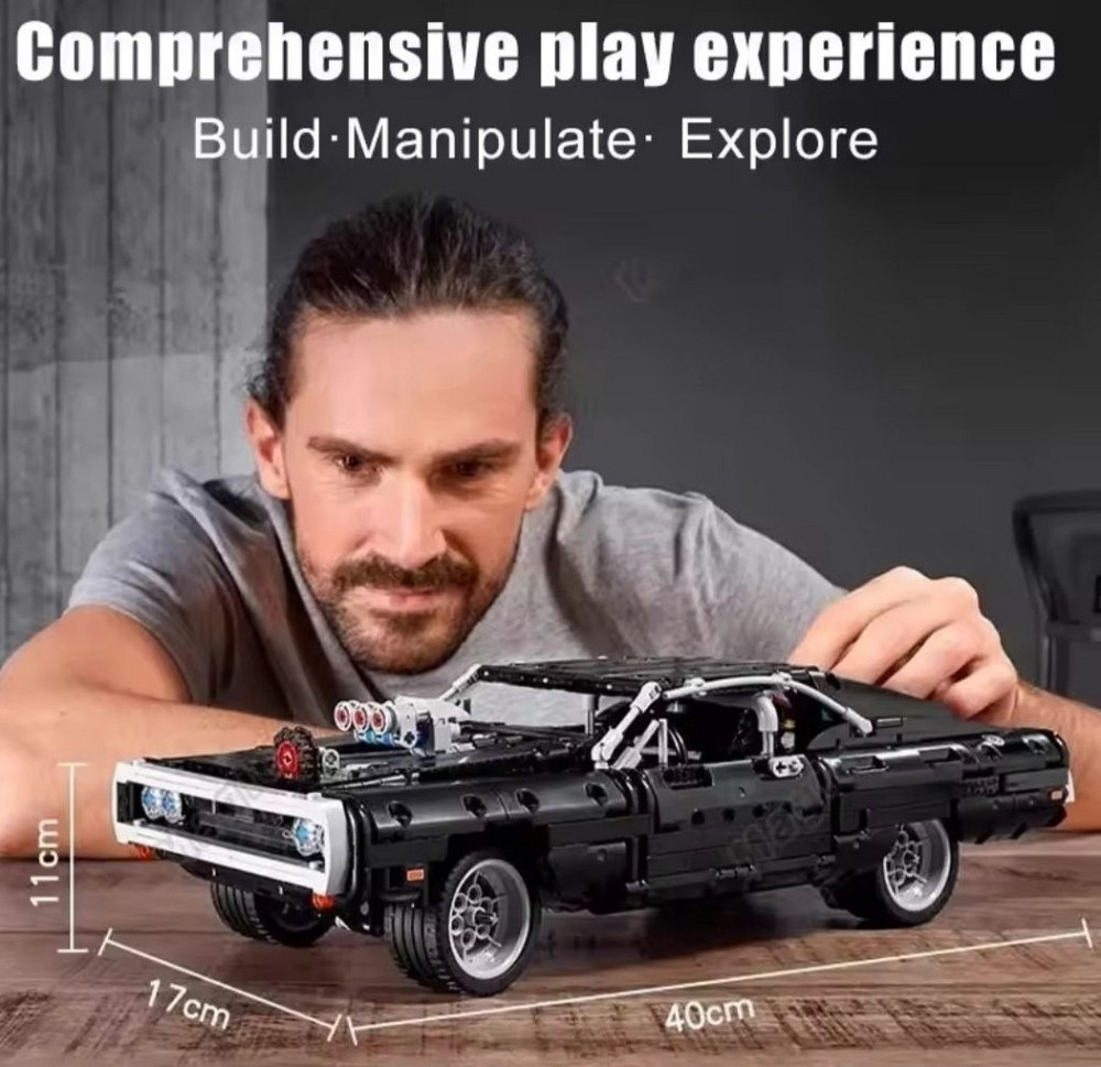 Dodge Charger 421111 Додж Чарджер конструктор авто лего технік Technic. Київ - фото 7