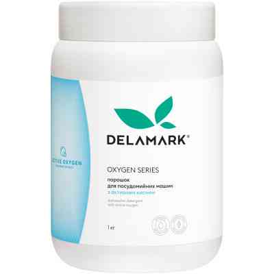 Порошок для мытья посуды в посудомойке DeLaMark С активным кислородом 1 кг (4820152333599) Винница