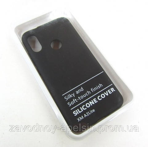 Xiaomi Redmi 6 pro Mi A2 lite чехол черный Silicone Cover Одесса - изображение 3