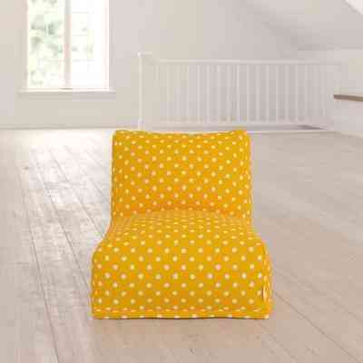 Бескаркасное кресло Горошек с оборкой Киев