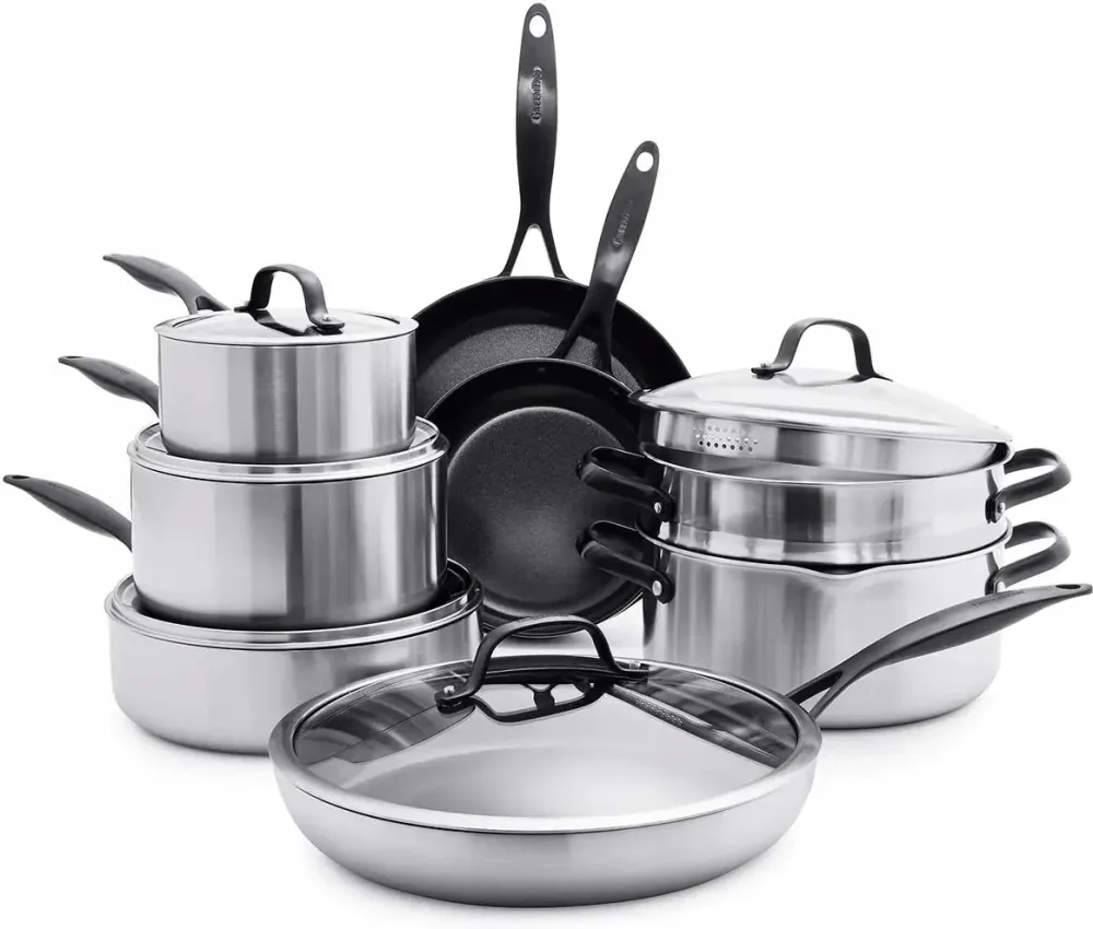 Greenpan Набір каструль та сковорідок 13el. (CC002403001) Київ - фото 1