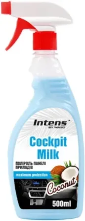 Полироль-молочко для панели приборов WINSO COCKPIT MILK Coconut 500 мл – уход, блеск и защита пластика Ковель