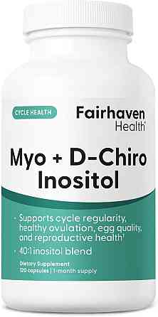 Myo + D-Chiro Inositol, 120 Capsules Луцьк