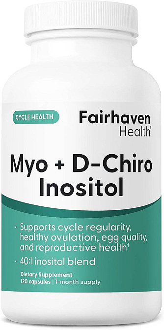 Myo + D-Chiro Inositol, 120 Capsules Луцьк - фото 1