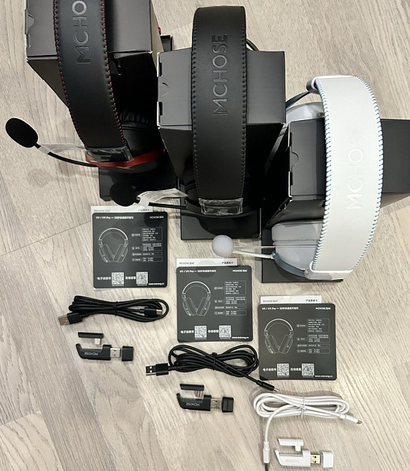 Mchose V9 (Pro) - Наушники игровые, беспроводные 2.4G для ПК и PS Харьков - изображение 3