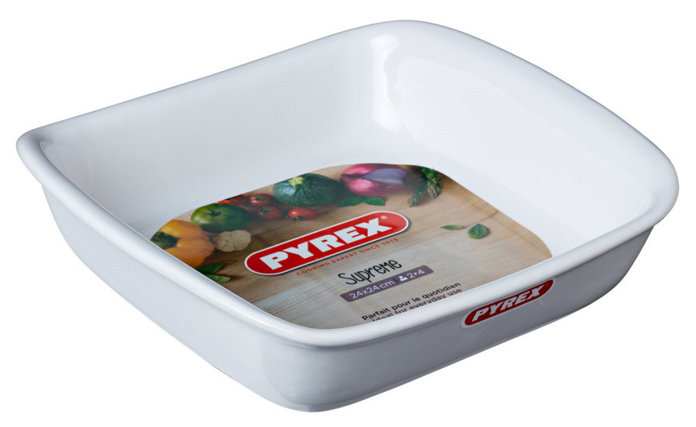 Форма PYREX Supreme white 24х24 см (6377251) Київ - фото 3