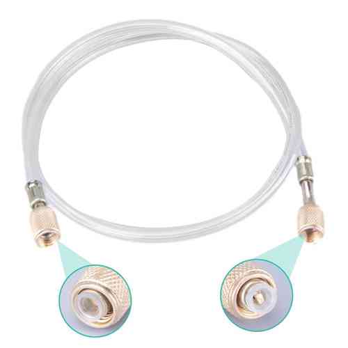 Заправочный шланг для фреона R410 R22, 0.9м, 1/4-1/4, прозрачный Вінниця