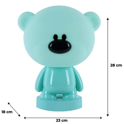 Нічник Kite Світильник LED з акумулятором Bear, зелений (K24-490-2-4) Вінниця - фото 6