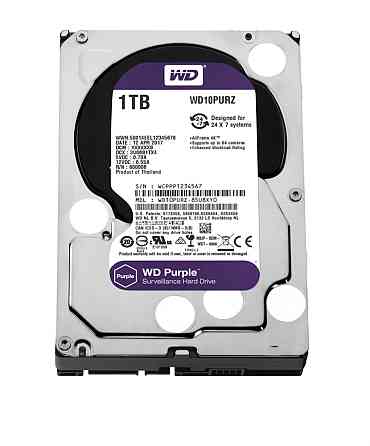 Жорсткий диск 1TB Western Digital WD10PURZ для відеоспостереження Київ