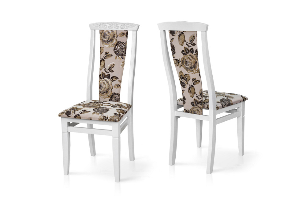 Стілець обідній Чумак-2, білий/Роза Київ - фото 2