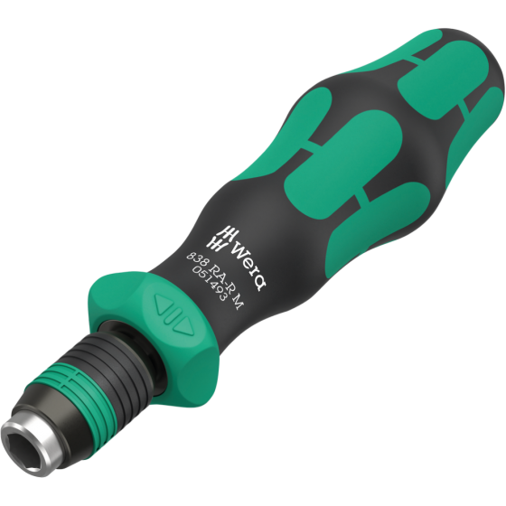 Трещоточна викрутка-бітотримач Wera 1/4" з магнітом 05051493001 Одеса