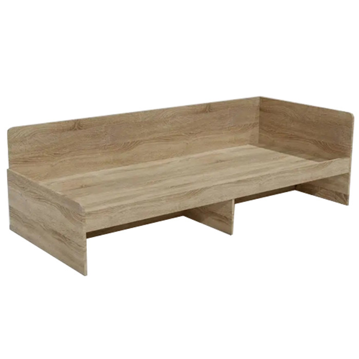 Односпальная кровать с ящиками Эверест Соната-800 80х190 см Дуб сонома (DTM-071108) Львов - изображение 3