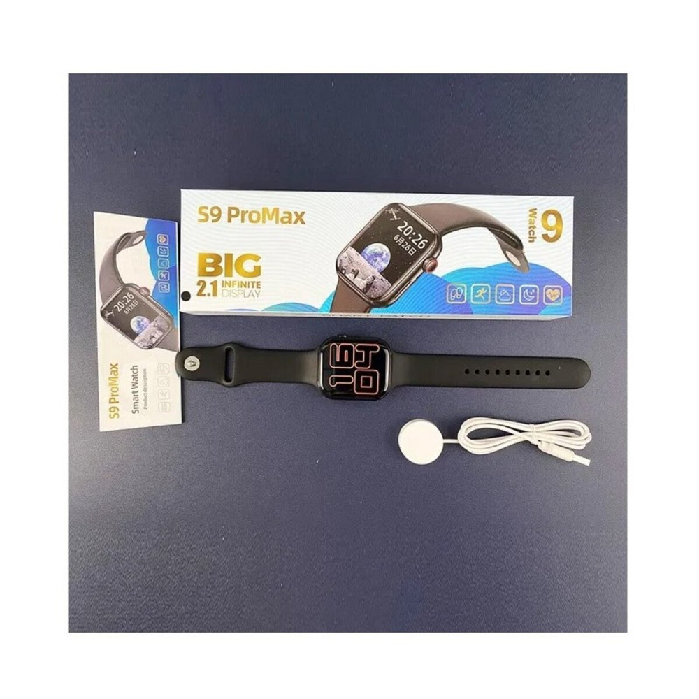 Смарт-годинник BIG S9 Pro Max IP65 Orange (BIGS9POrange) Киев - изображение 3