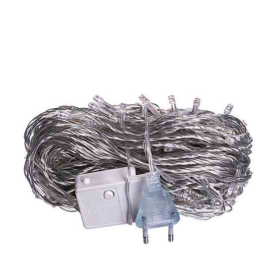 Garlando Новорічна гірлянда кімнатна нитка 22 м 220 LED білий провід Жовтий W220LED22MWY Коломия