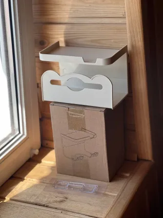 Контейнер для салфеток, туалетной бумаги, настенный органайзер AND LY-963 Коломыя