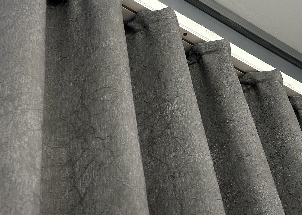 Комплект коротких штор VR-Textil Жакард Viva Marmo № 1788ш Сірий 130х170 см 2 шт (35-0375) Київ - фото 8