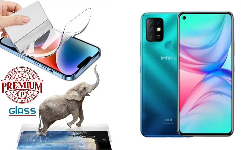 Полиуретановая пленка Infinix Hot 10 Lite, Premium, толщина 0,2 мм Киев - изображение 1