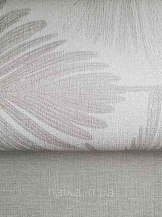 Шпалери вінілові на флізеліні AS creation Metropolitan stories By Time 0,53х10 листя папороті сріблясті білі Київ